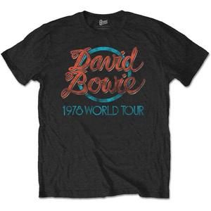 David Bowie Unisex T-Shirt 1978 World Tour